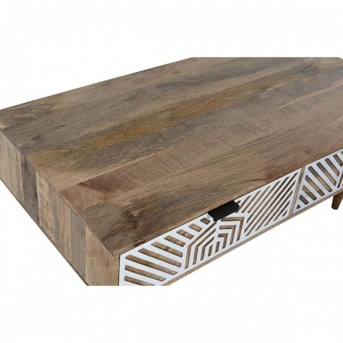 Centre Table Home ESPRIT White Mango wood 115 x 60 x 40 cm image 4