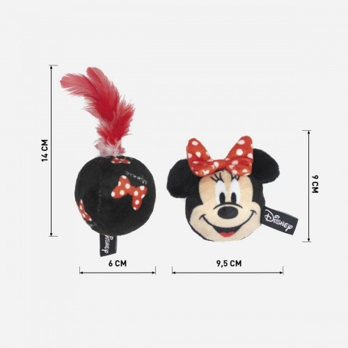 Cat toy Minnie Mouse Red PET image 4