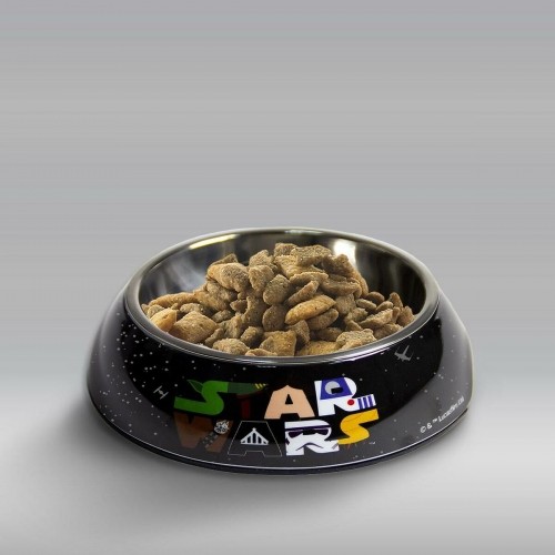 Dog Feeder Star Wars Melamin 180 ml Black Metal image 4