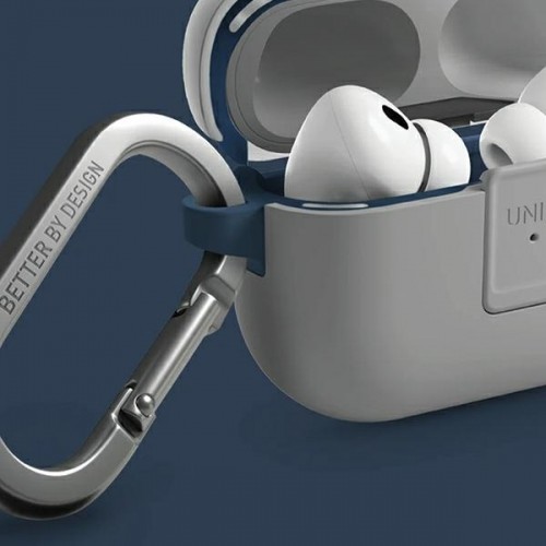 UNIQ etui Clyde Lock Case AirPods Pro 2 (2022|2023) beżowo-żółty|ivory-canary yellow image 4