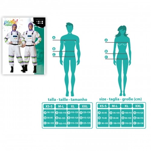 Bigbuy Carnival Svečana odjeća za odrasle Astronauts XS/S image 4