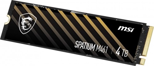 MSI SPATIUM M461 PCIe 4.0 NVMe M.2 4TB PCI Express 4.0 3D NAND image 4