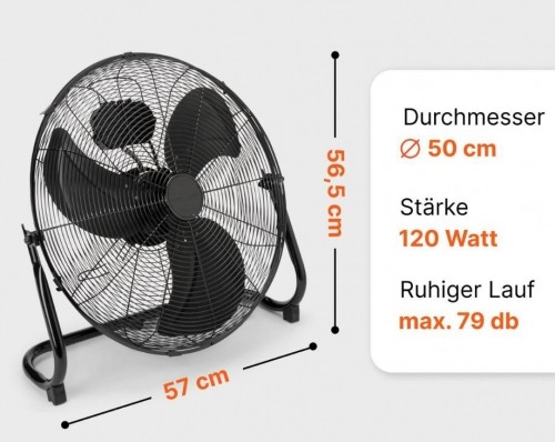 Metal ventilator Proficare PCVL3067 image 4