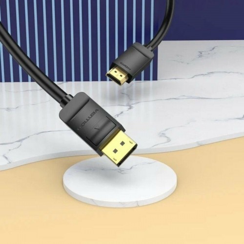 Кабель HDMI Vention HADBG 1,5 m Чёрный image 4