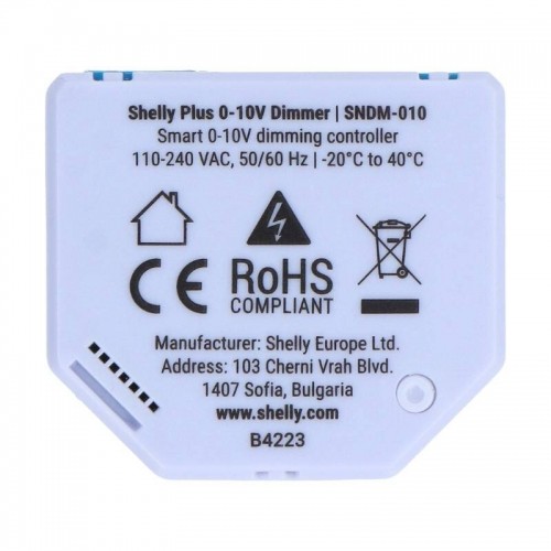 Shelly Plus WiFi 0-10V Light Dimmer image 4