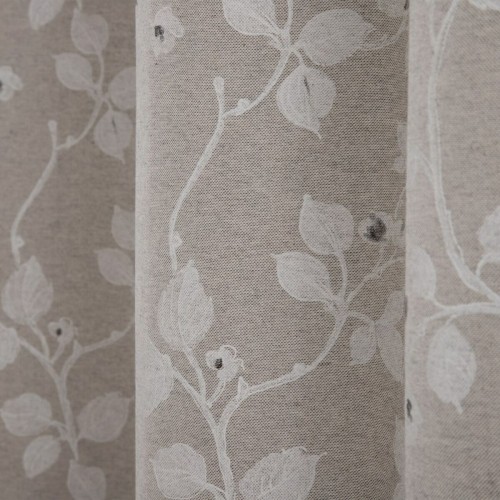Curtain Grey Flowers 140 x 260 cm image 4