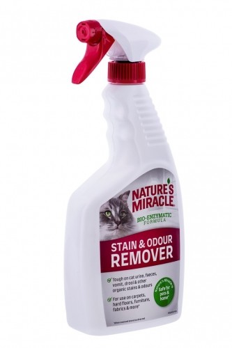 NATURE'S MIRACLE Stain&Odour Remover - Spray for cleaning and removing dirt  - 709 ml image 4
