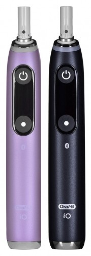 Braun Oral-B szczoteczka elektryczna iO 9N zestaw DUO BLACK ONYX & ROSE QUARTZ image 4