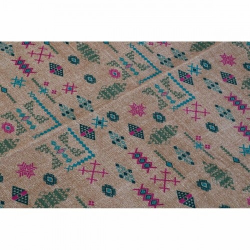 Carpet DKD Home Decor 160 x 230 x 0,4 cm Polyester White Ikat Boho (2 Units) image 4