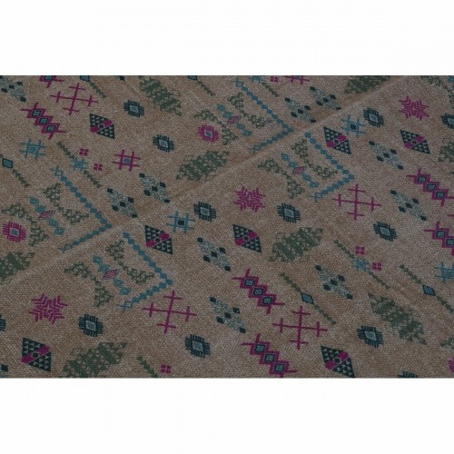 Carpet DKD Home Decor 120 x 180 x 0,4 cm Polyester White Ikat Boho (2 Units) image 4