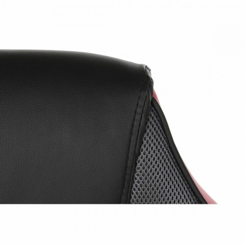 Офисный стул с изголовьем DKD Home Decor 61 x 62 x 117 cm Красный Чёрный image 4