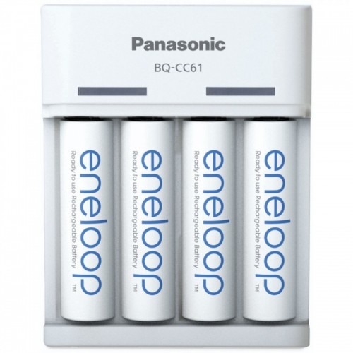 Panasonic Batteries Panasonic eneloop charger BQ-CC61 + 4x2200mAh image 4