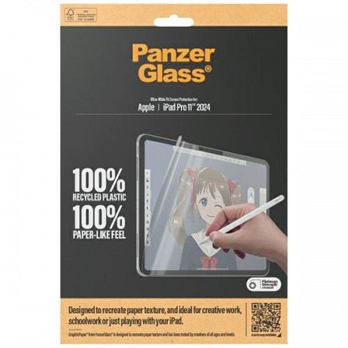 PanzerGlass GraphicPaper iPad Pro 2024 11" Anti Glare, Case Friendly, Ultra-wide Fit 2832 image 4