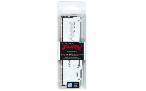 Kingston Technology FURY Beast 16GB 6000MT/s DDR5 CL36 DIMM White RGB EXPO image 4