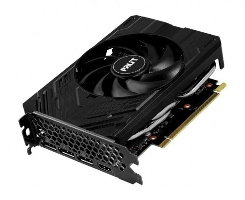 Graphics Card|PALIT|NVIDIA GeForce RTX 4060 Ti|8 GB|GDDR6|128 bit|PCIE 4.0 16x|GPU 2310 MHz|Dual Slot Fansink|1xHDMI|3xDisplayPort|NE6406T019P1-1060F image 4