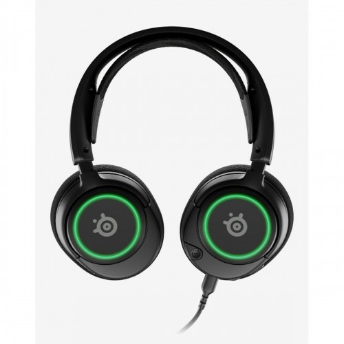 Headphones with Microphone SteelSeries Arctis Nova 3 Black image 4