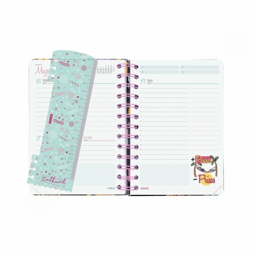 Diary Finocam Talkual Wild Multicolour 1/8 12 x 16,9 cm 2024-2025 image 4