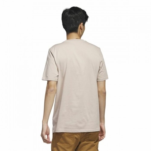 Men’s Short Sleeve T-Shirt Adidas Beige Camouflage image 4