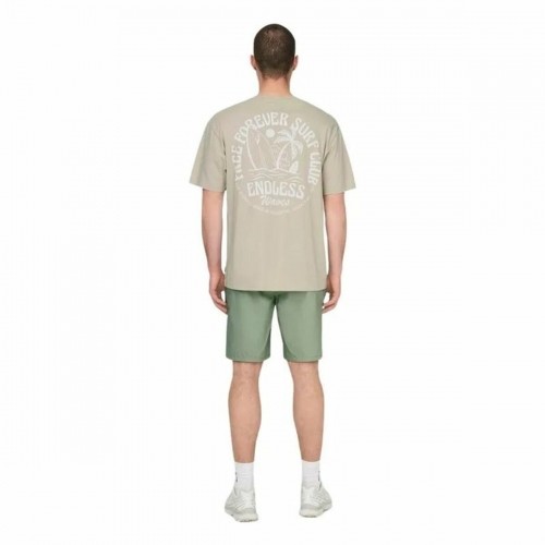 Men’s Short Sleeve T-Shirt Only & Sons Onskylan Rlx Icon Soft green image 4