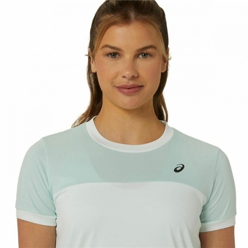 Short-sleeve Sports T-shirt Asics Court White Lady Tennis image 4