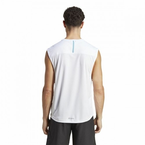 Мужская футболка без рукавов Adidas Base Белый image 4