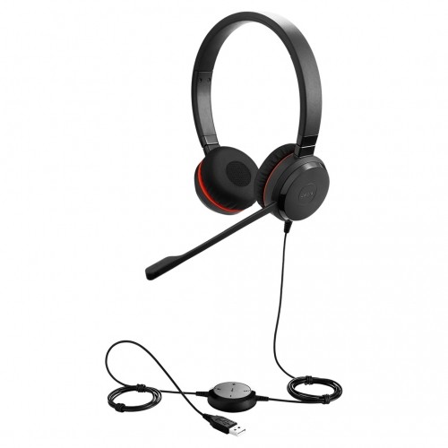 Jabra Evolve 20SE UC Stereo Headset Wired Head-band Office/Call center USB Type-A Bluetooth Black image 4