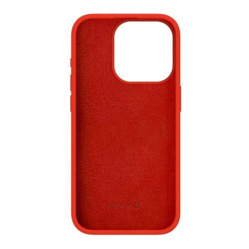 Evelatus Premium Mīksta pieskāriena silikona aizmugures maks-apvalks priekš iPhone 15 Pro Sarkana image 4