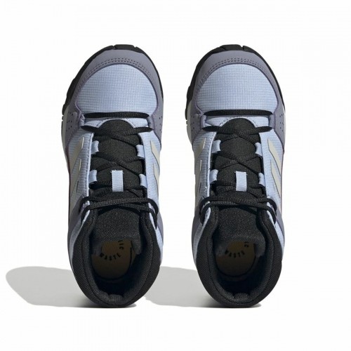 Sports Shoes for Kids Adidas Terrex HyperHiker Mid Blue image 4