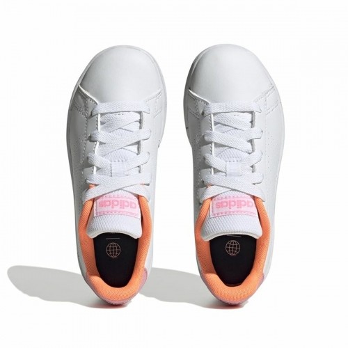 Sporta Bikses Sievietēm Adidas Advantage Lifestyle Court Lace Balts image 4