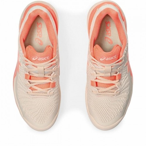 Women's Tennis Shoes Asics Gel-Resolution 9 Clay Salmon image 4