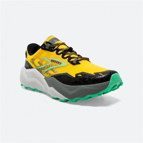 Running Shoes for Adults Brooks Caldera 7 Yellow Black image 4