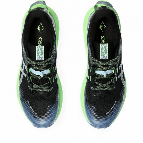 Беговые кроссовки для взрослых Asics Gel-Trabuco 12 Чёрный Зеленый image 4