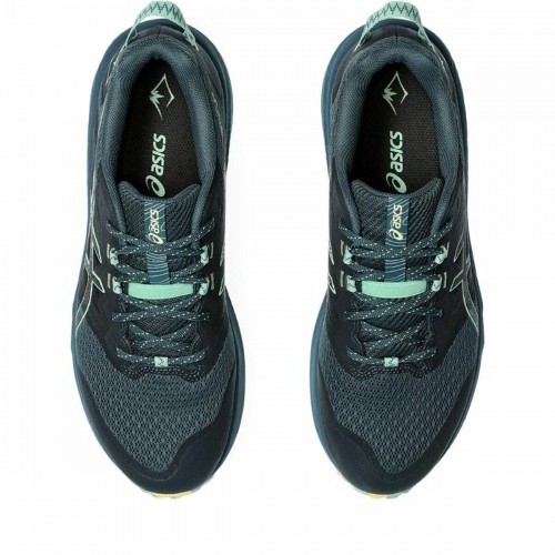 Running Shoes for Adults Asics Trabuco Terra 2 Black Navy Blue image 4
