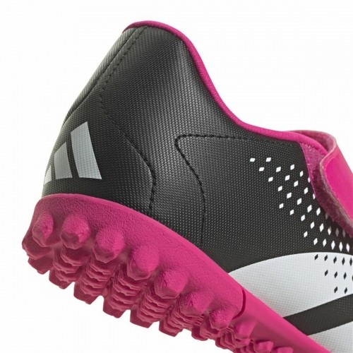 Children's Indoor Football Shoes Adidas Predator Accuracy.4 Black Fuchsia Unisex image 4