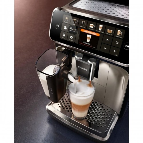 Суперавтоматическая кофеварка Philips EP5447/90 Чёрный Хром 1500 W 15 bar 1,8 L image 4