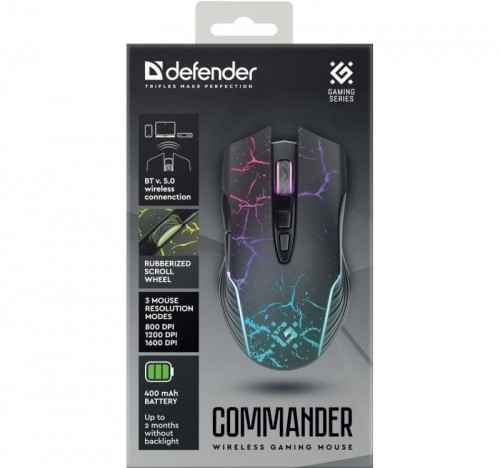 DEFENDER MICE GM-511 COMMANDER OPTIC BT 1600dpi 7P image 4