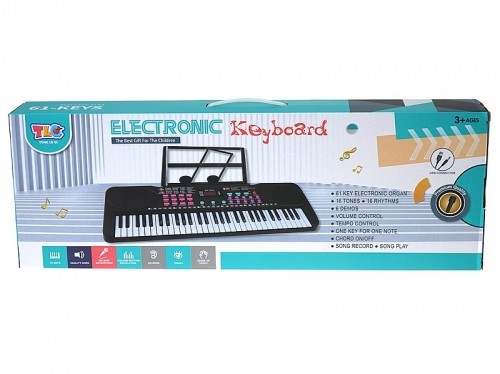 Adar Детский синтезатор 61 клавиши с микрофоном (USB) 58 cm 580947 image 4