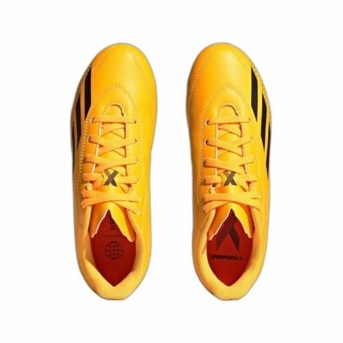 Childrens Football Boots Adidas X Speedportal.4 FXG Dark Orange image 4