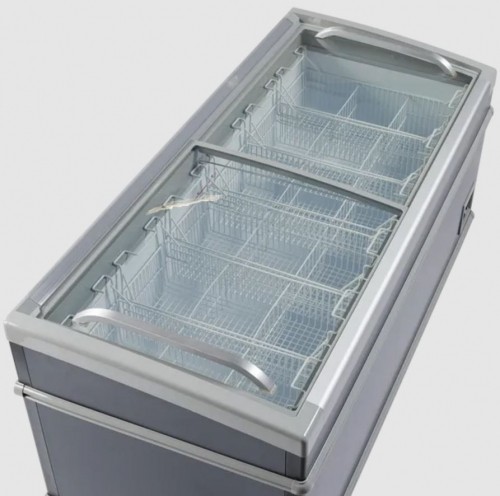 Freezer with glass lid Scandomestic SIF700C image 4