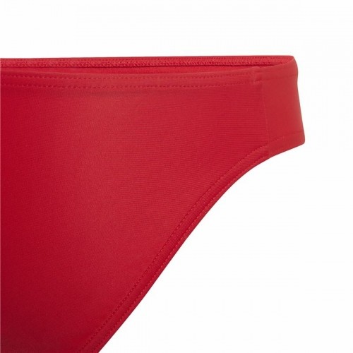 Bikini Bottoms For Girls Adidas Big Bars Red image 4