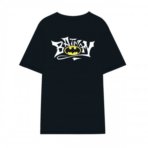 Vīriešu Krekls ar Īsām Piedurknēm Batman Melns Pieaugušo unisekss image 4
