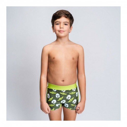 плавки-шорты для мальчиков The Mandalorian Зеленый image 4