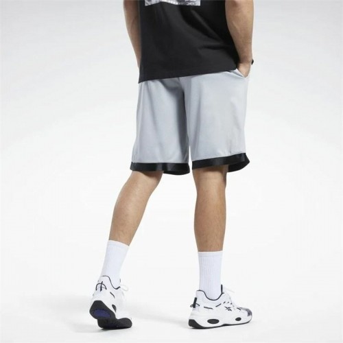 Vīriešu Basketbola Šorti Reebok Pelēks image 4