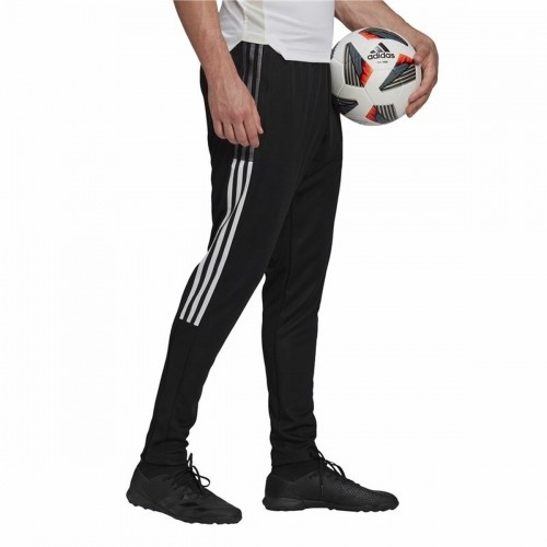 Футбольные тренировочные брюки для взрослых Adidas Tiro21 Tk Чёрный Мужской image 4