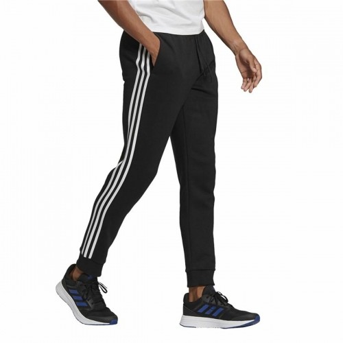 Pieaugušo bikses Adidas 3 Stripes Fl Tc Pt Melns Vīriešu image 4