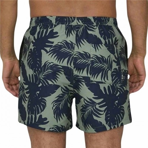 Men’s Bathing Costume Only & Sons Onsted Life Flower 2 Green image 4