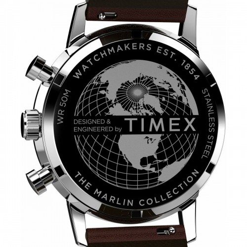 Vīriešu Pulkstenis Timex MARLIN CHRONO Rozā zelta (Ø 40 mm) image 4