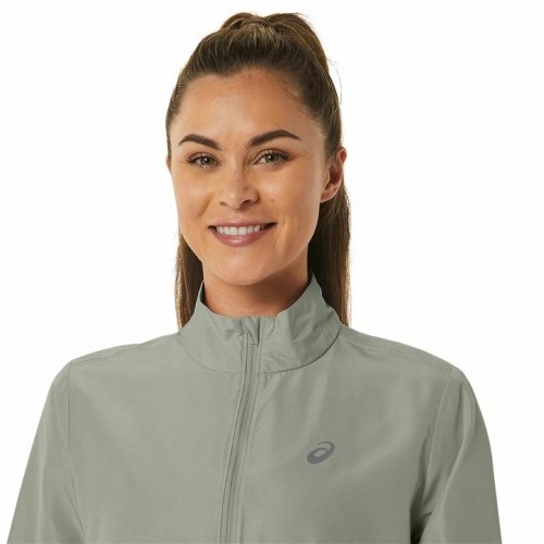 Women's Sports Jacket Asics Core Grey White image 4