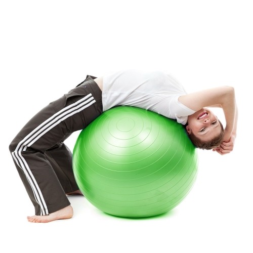 Мяч для упражнений с насосом Springos FB0007 65см image 4