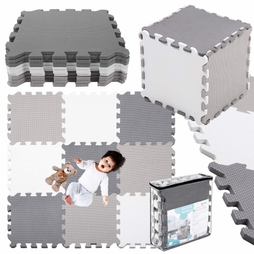 Bērnu putu paklājs - Puzzle Springos FM0034 95,5 x 95,5 cm image 4